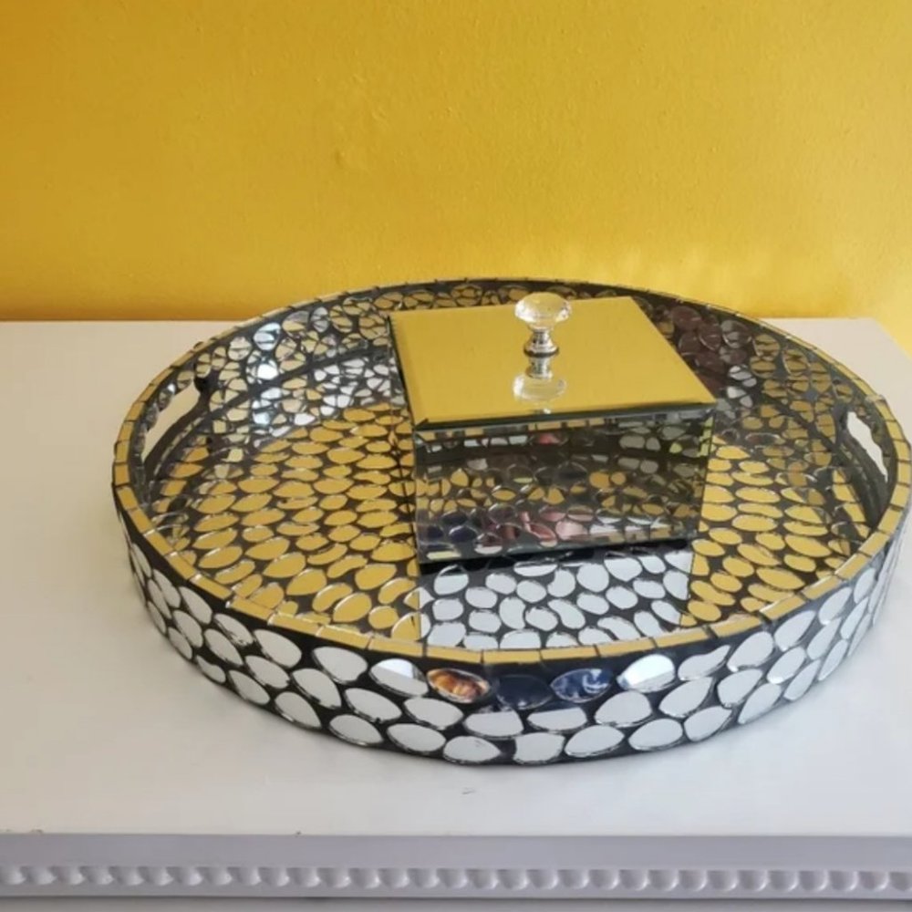 Tile Mirror Tray
